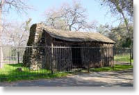 Mark Twain and Bret Harte's cabin